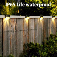 Solar LED Lights Outdoor Garden Light Stairs Deck Lamp Solar Lights Waterproof Solar Step Light for Patio Yard Garden Decor