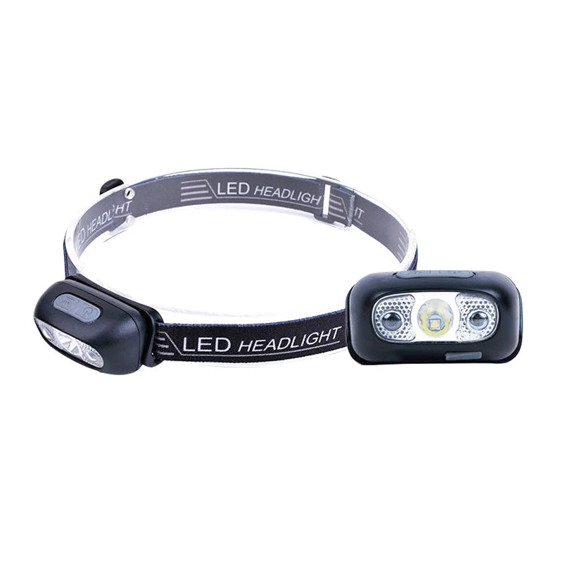 Strong Light Headlamp Mini Led Night Fishing Powerful Torch Head Lamp Outdoor Waterproof Camping Portable LED Sensor Headlamps