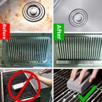 Bbq Grill Brick Griddle Cleaner Barbecue Scraper Cleaning Stone Racks Stains Grease Cleaner Bbq Tools Clean Stone