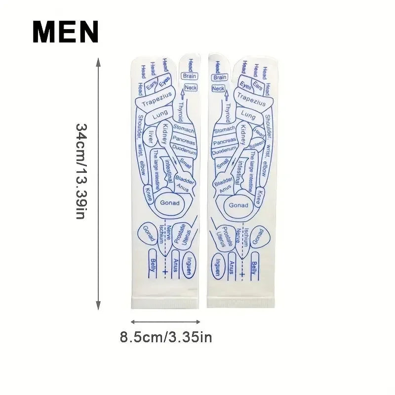 Massage Relieve Tired Feet Socks Acupressure Foot Massager Reflexology Socks Foot Acupoint Massage Tool Physiotherapy Foot Care